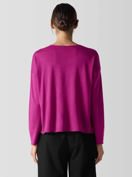 Fine Merino Box-Top in Regenerative Wool Product Image