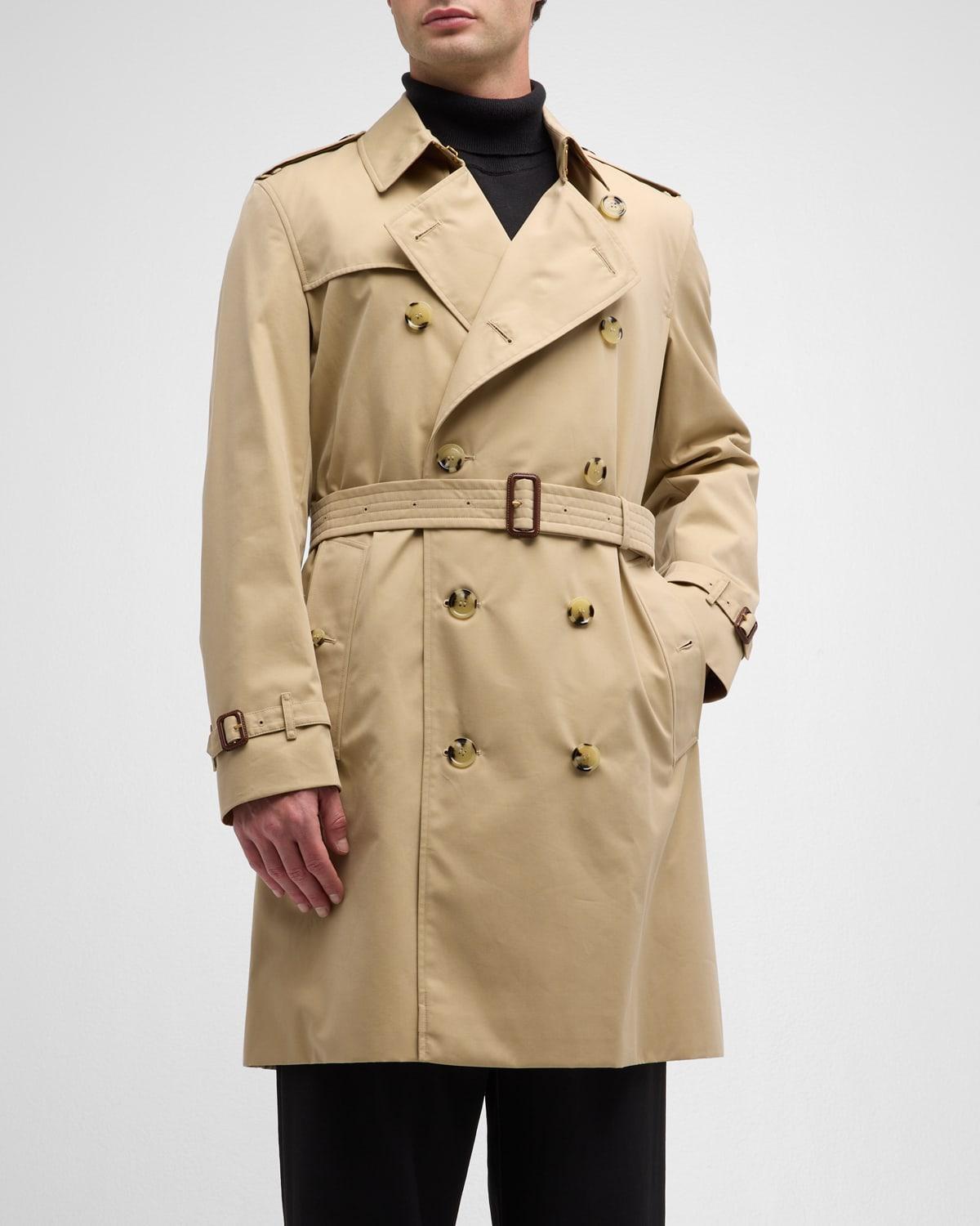 Men's Kensington Gabardine Trench Coat Product Image