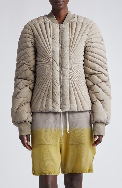 Rick Owens x Moncler Radiance Down Flight Jacket Product Image