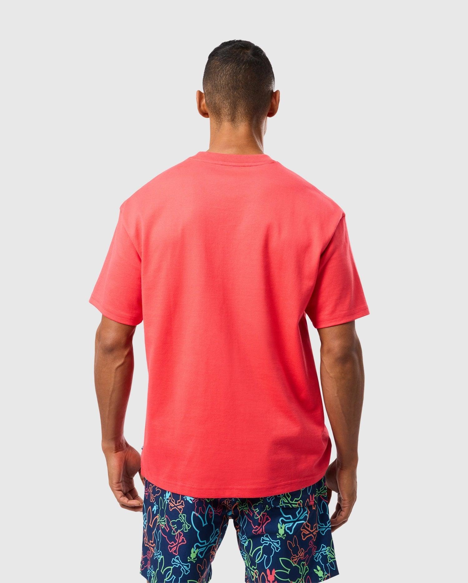 MENS ALTON STRIPE OVERSIZED TEE - B6U409C200 Product Image