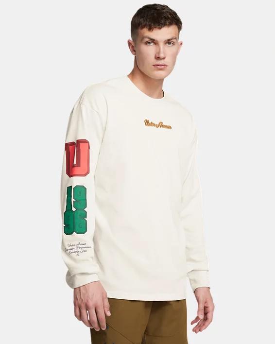 Men's UA Heavyweight Collegiate Script Long Sleeve Product Image