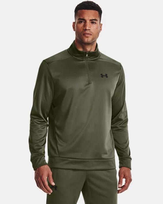 Mens Under Armour 1/4-Zip Fleece Pullover Product Image