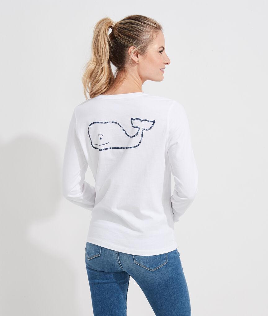 Print Whale Long-Sleeve Tee Product Image