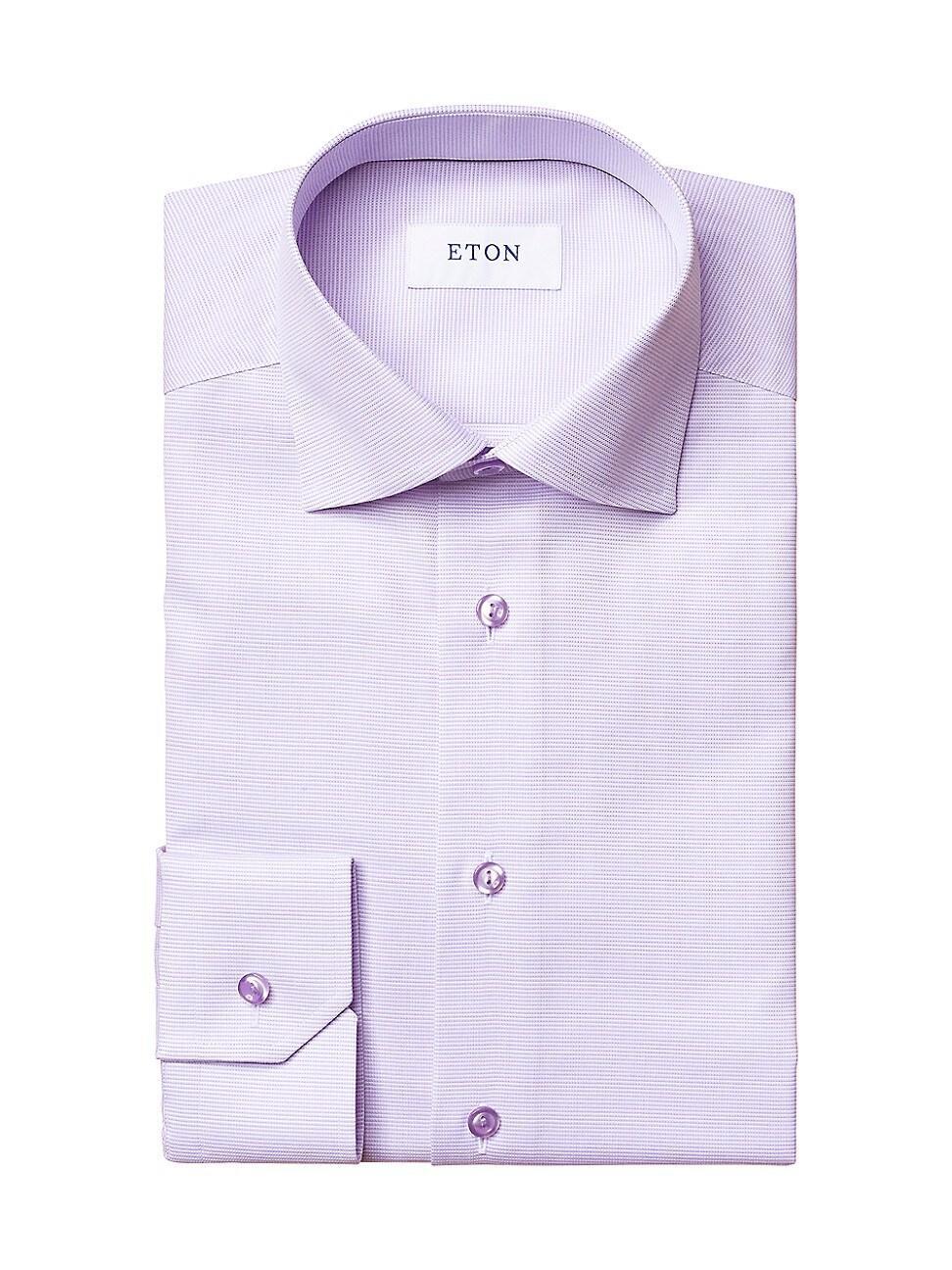 Eton Slim Fit Solid Dress Shirt Product Image