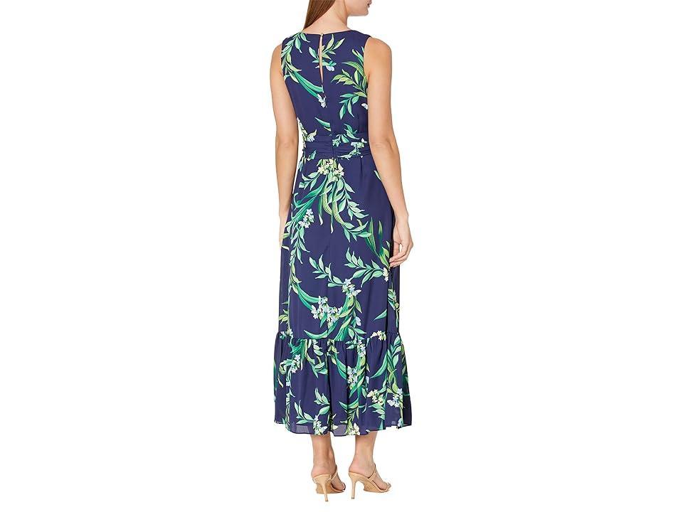 Tommy Bahama Floral Glow Tie Front Maxi Dress Product Image