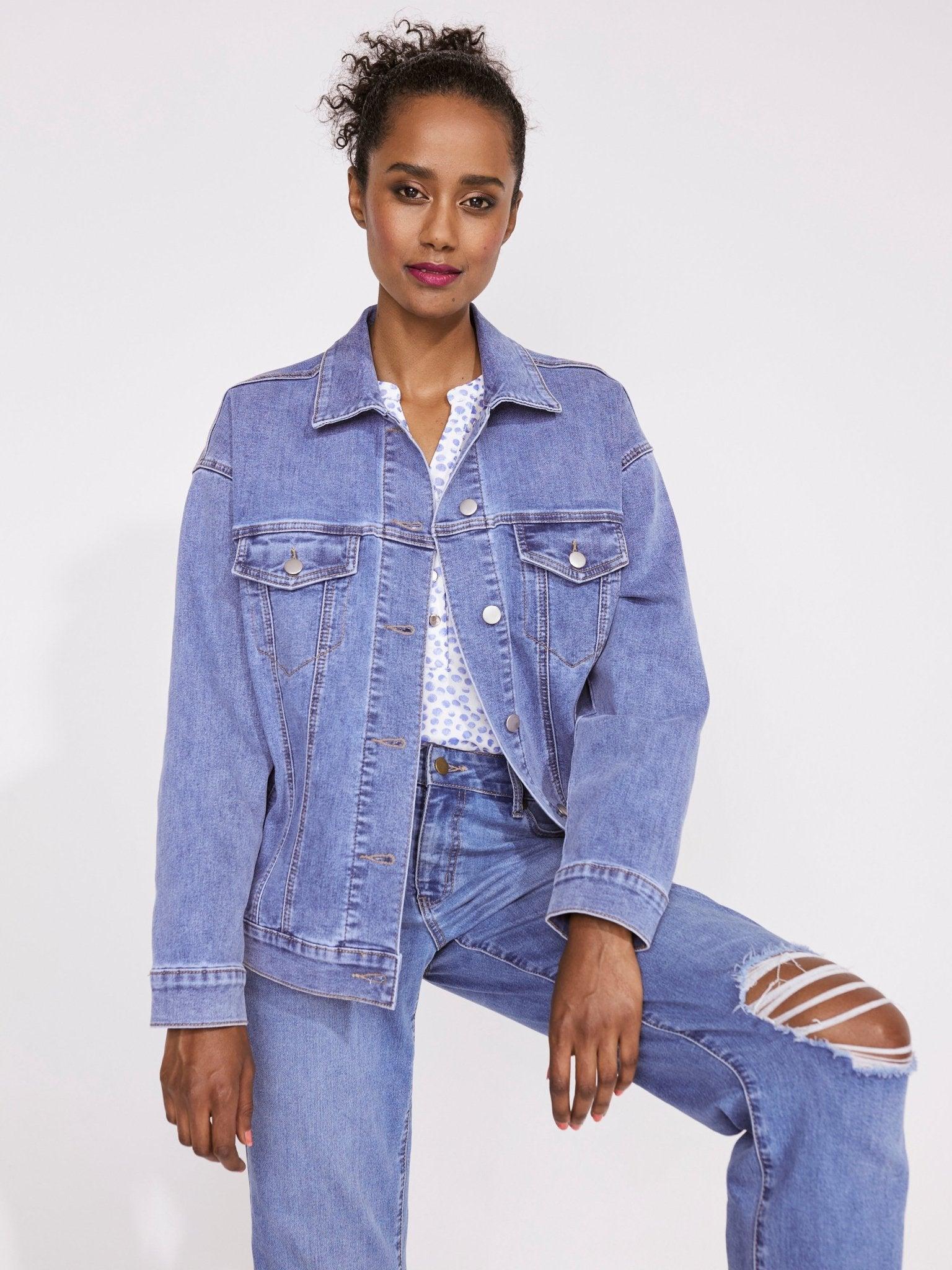 Westport Trucker Denim Jacket Product Image