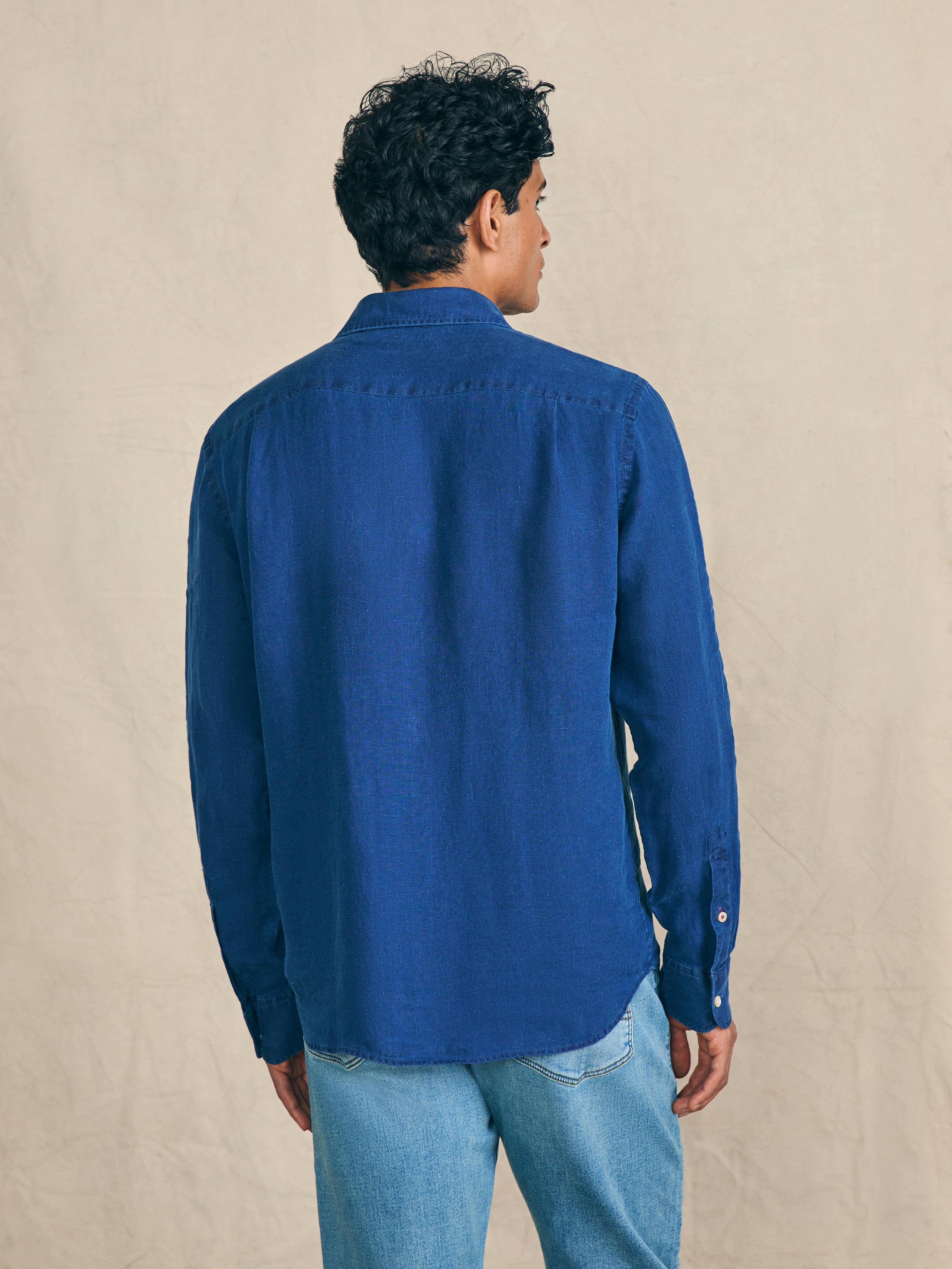 Laguna Linen Shirt - Arroyo Wash Male Product Image