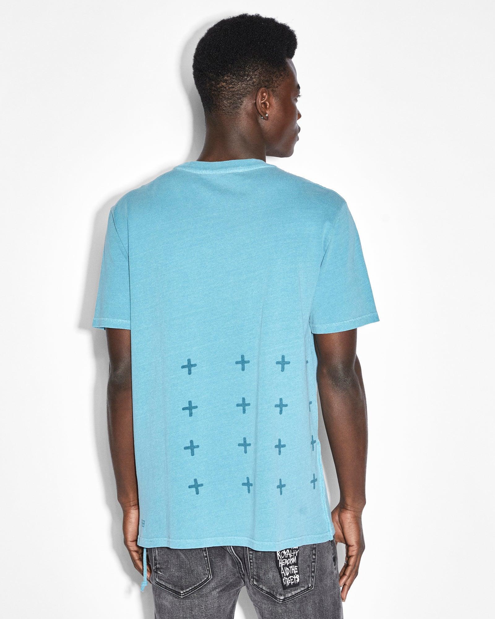 KONNECT KASH SS TEE BLUE Male Product Image