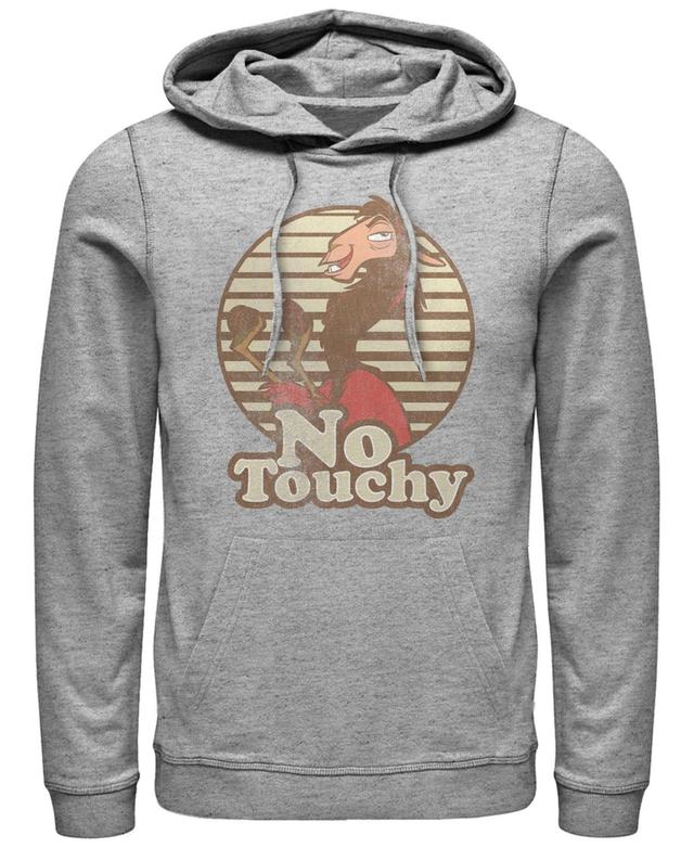 Mens Disney Emperors New Groove Pullover Hoodie Med Grey Product Image