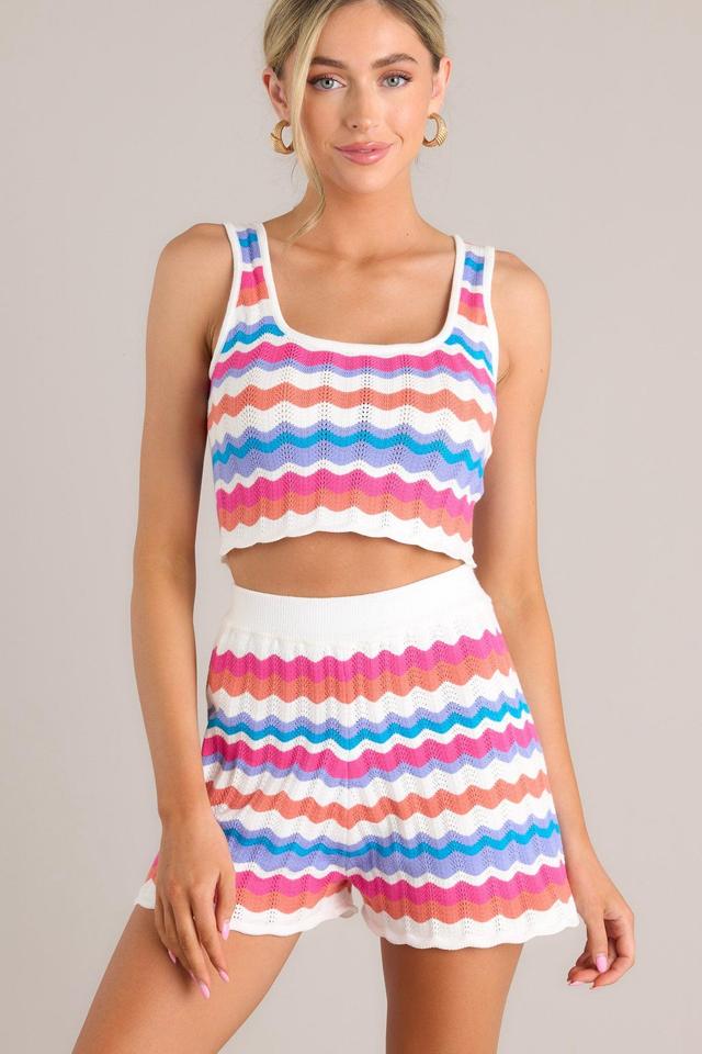 MINKPINK Wilma Pointelle Knit Tank Product Image