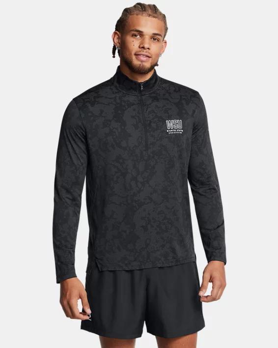 Mens UA Tech Vent Geode Collegiate  Zip Product Image