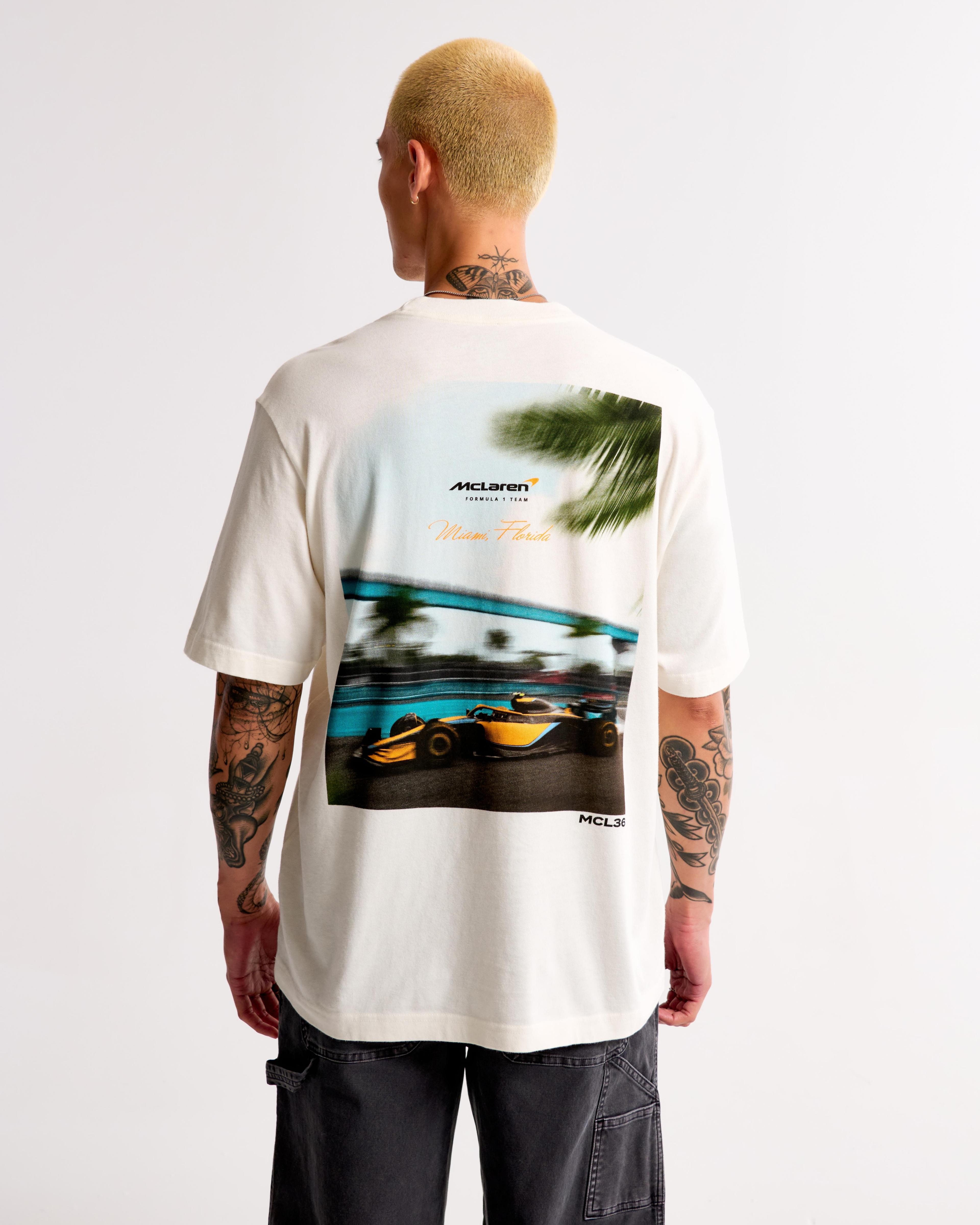 McLaren Vintage-Inspired Graphic Tee Product Image