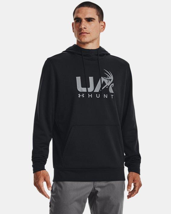 Mens Armour Fleece Hunt Logo Hoodie Product Image