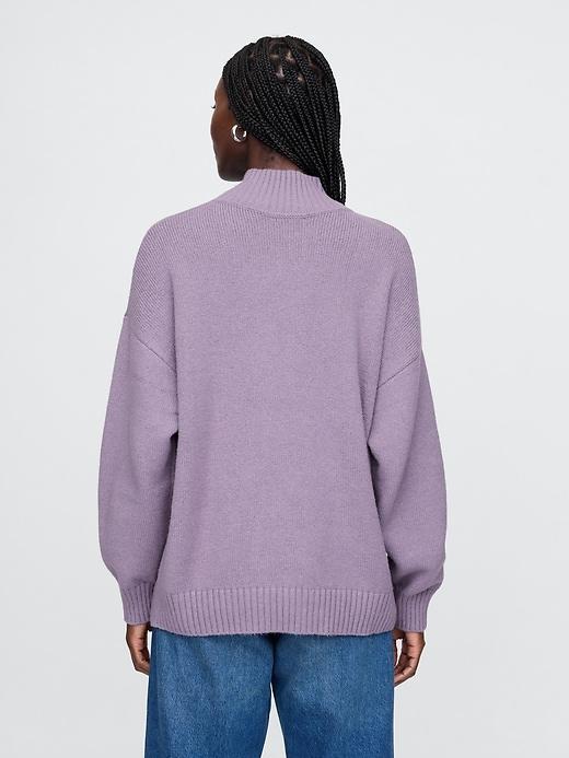 CashSoft Mockneck Sweater Product Image