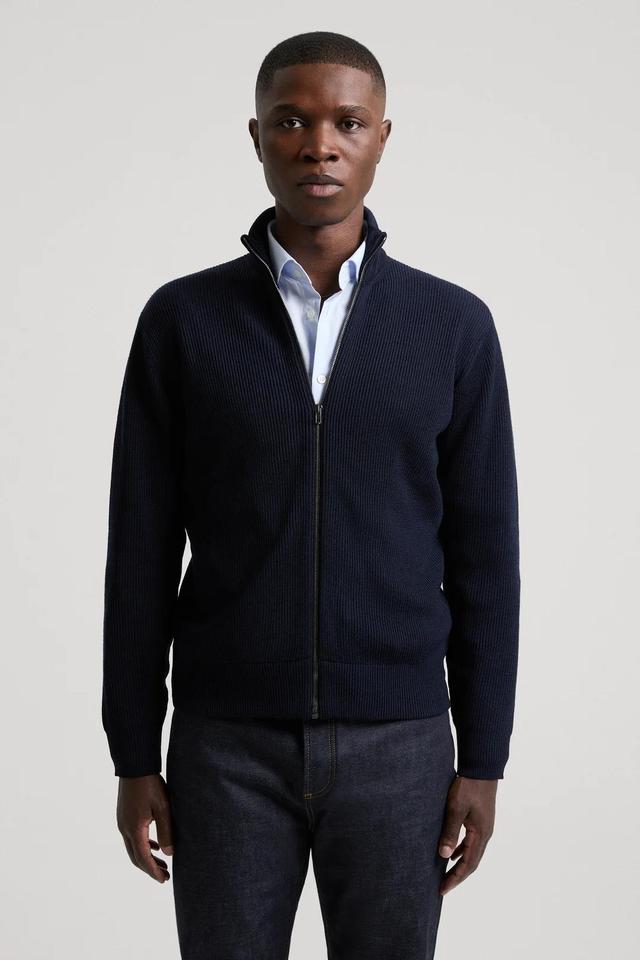 The Merino Zip Cardigan Product Image