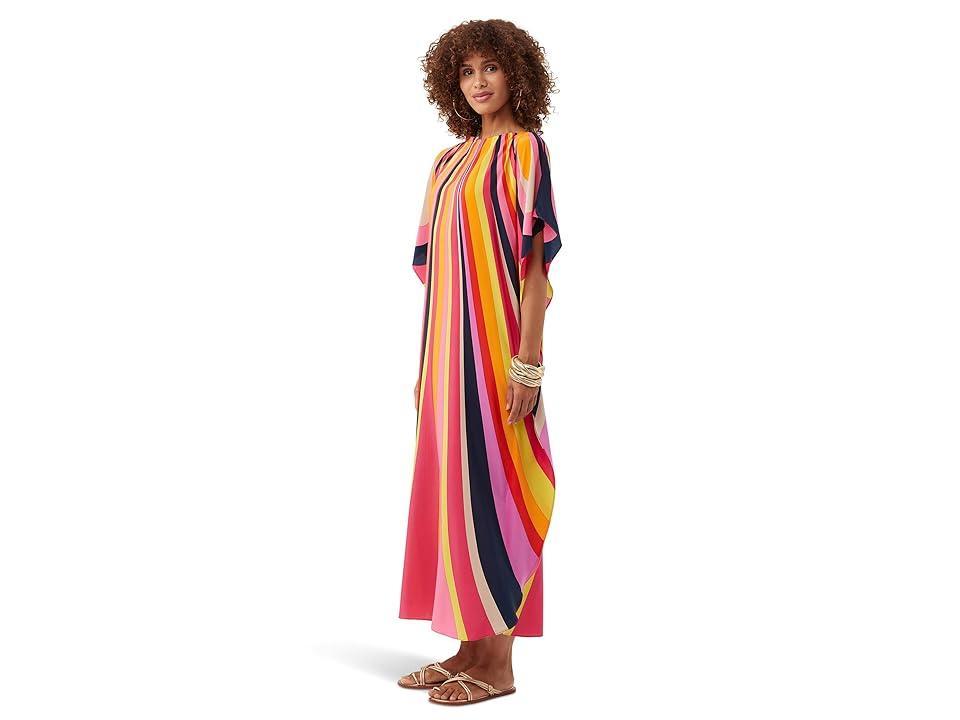 Trina Turk Jalani Maxi Caftan Dress Women's Dress Product Image