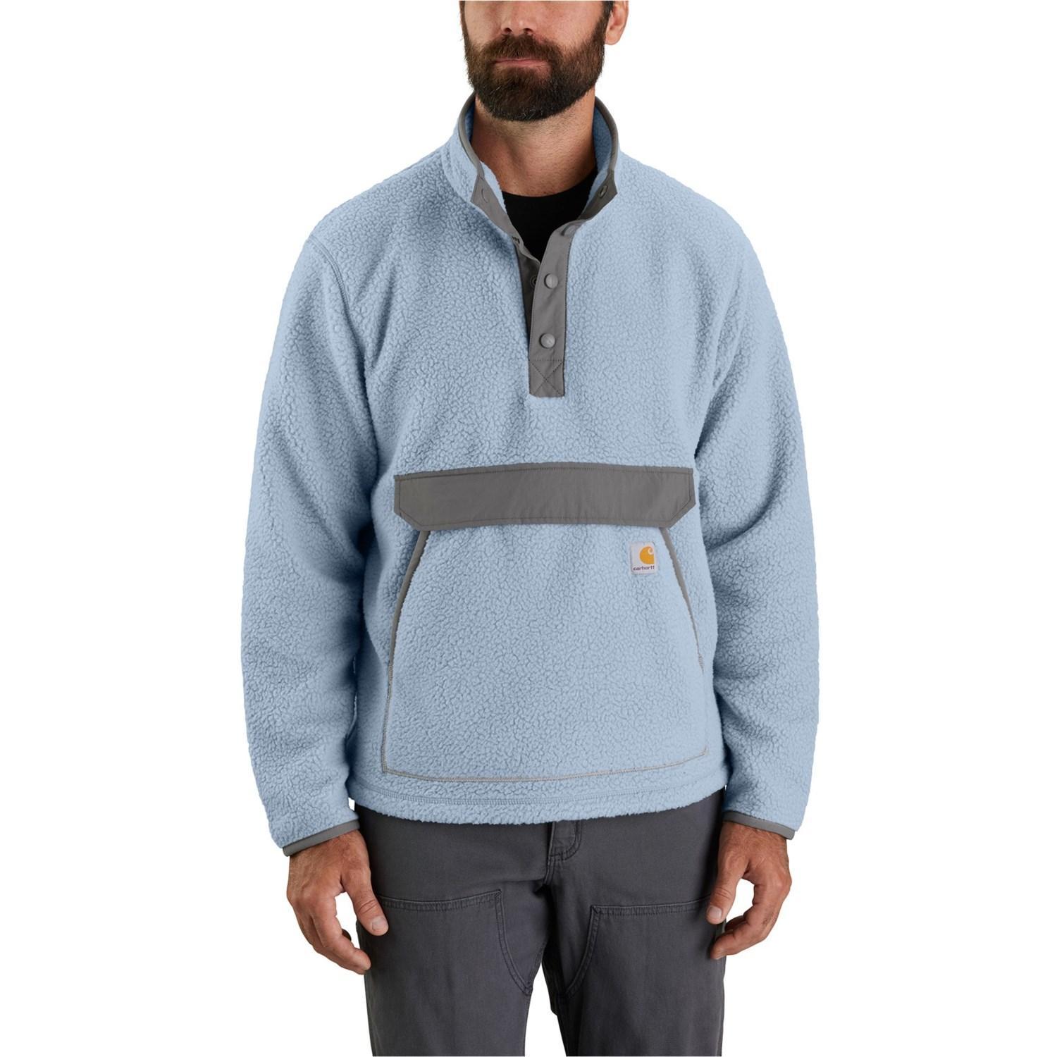 Carhartt 104991 Relaxed Fit Fleece Jacket - Snap Neck Product Image