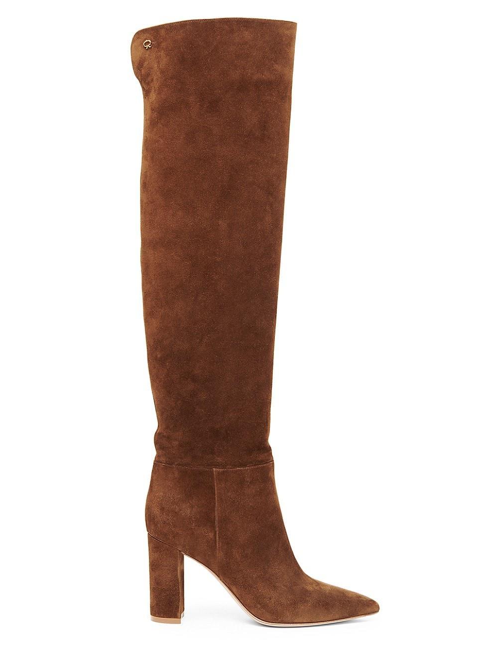 Gianvito Rossi Piper Pointed Toe Over the Knee Boot Product Image