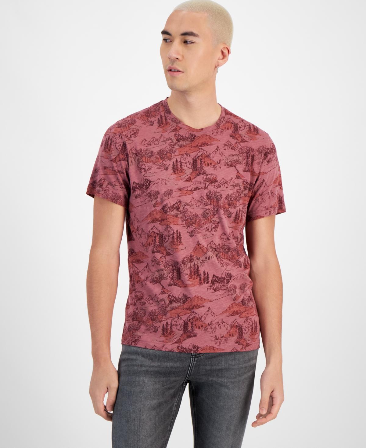 Sun + Stone Mens Scenic Burst T-Shirt, Created for Macys Product Image