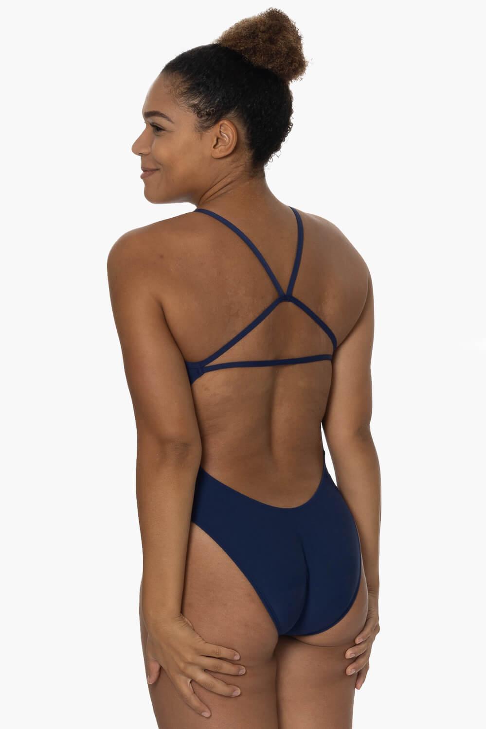 Raya Swim Onesie - Navy Female Product Image