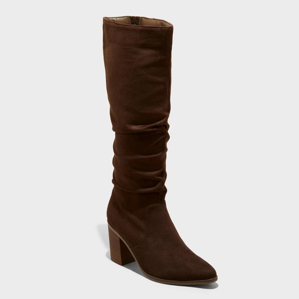 Womens Junie Tall Boots - Universal Thread Brown 9 Product Image