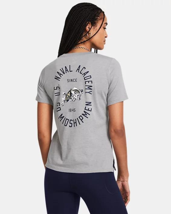 Women's UA Performance Cotton Collegiate V-Neck Product Image