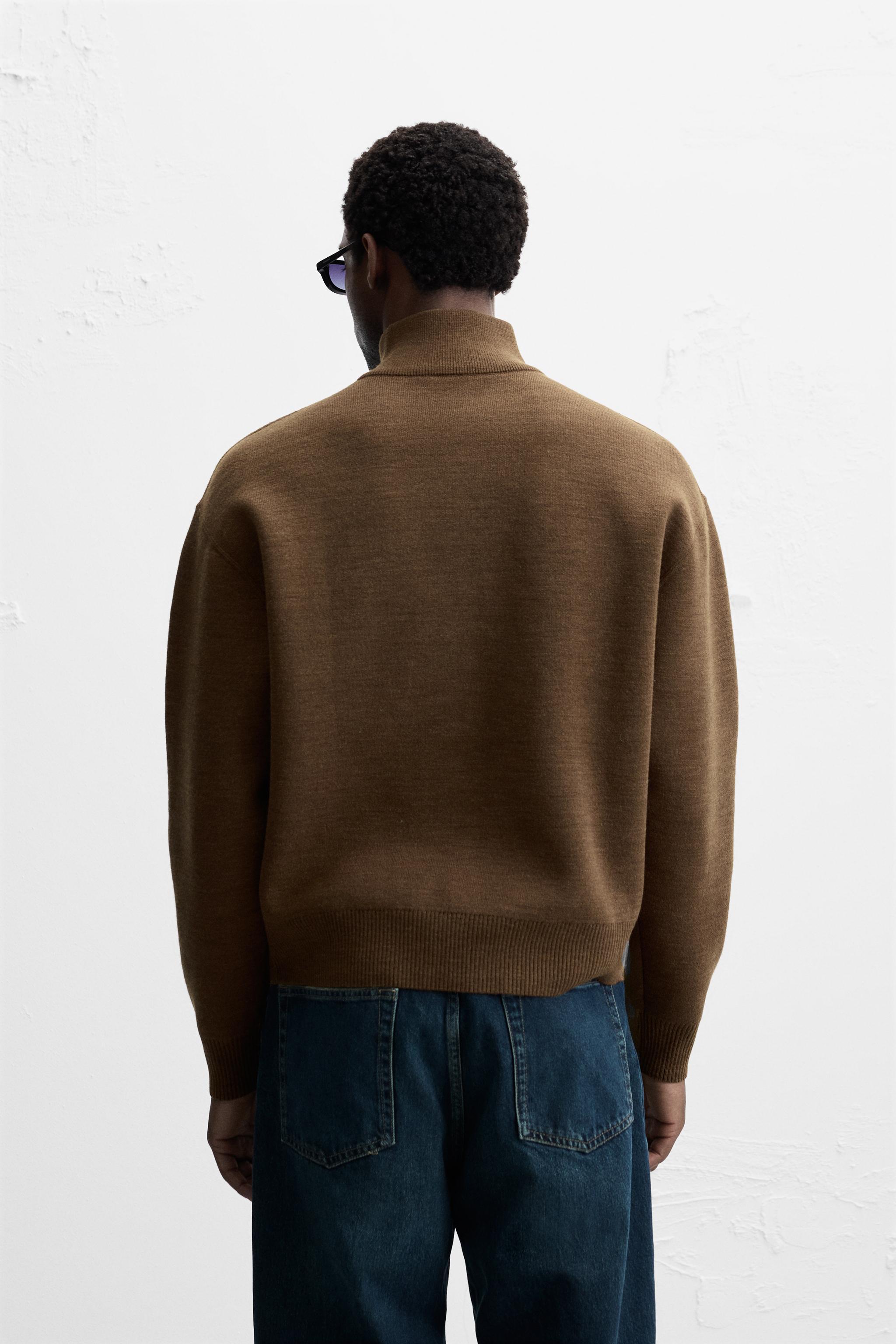 QUARTER ZIP SWEATER Product Image