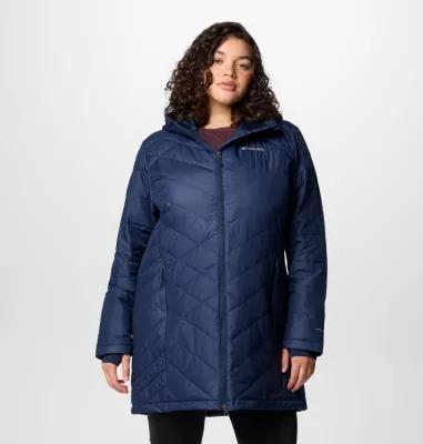 Columbia Women's Heavenly Long Hooded Jacket - Plus Size- Product Image