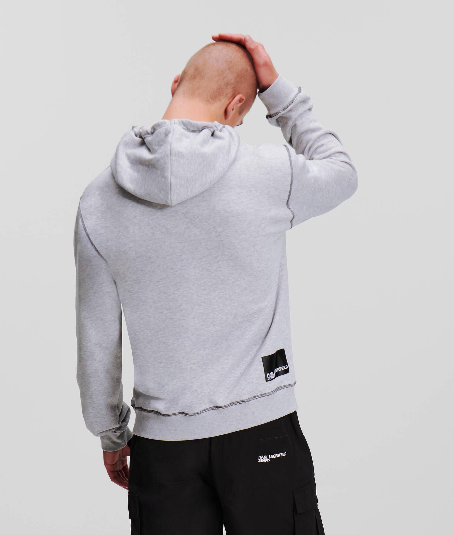 KLJ CONTRAST STITCH HOODIE Product Image