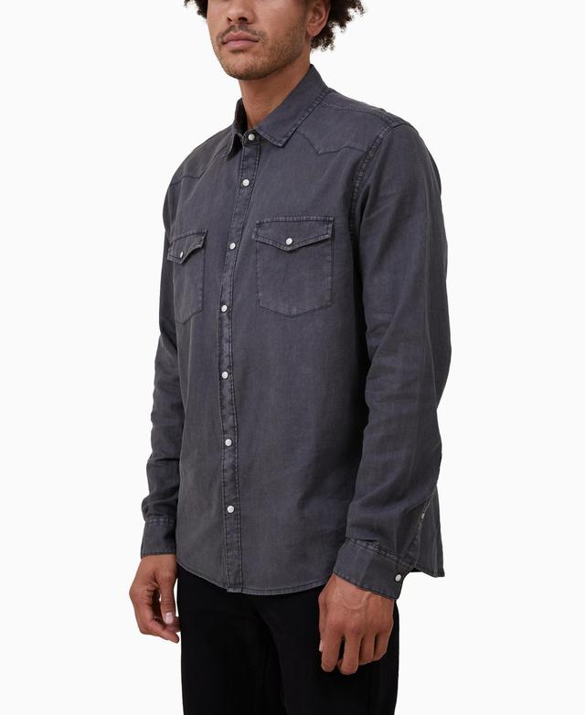 Cotton On Mens Dallas Long Sleeve Shirt Product Image