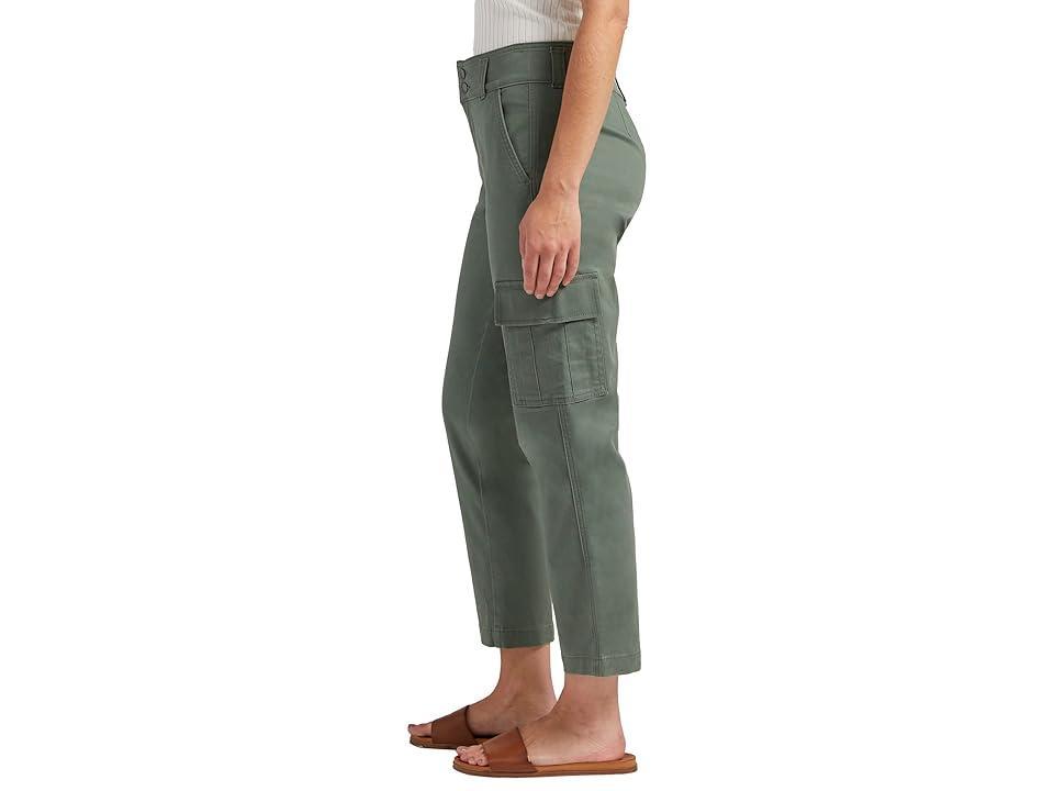 Jag Jeans High-Rise Cargo (Sage) Women's Jeans Product Image