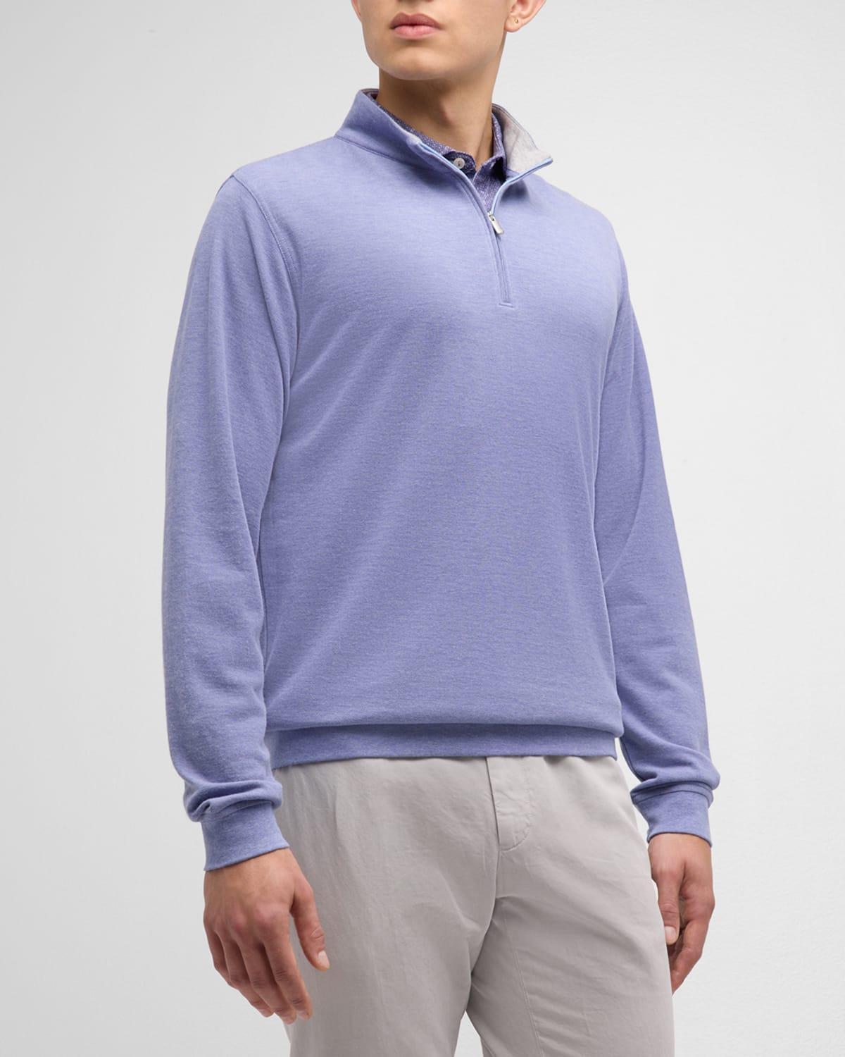 Mens Crown Comfort Quarter-Zip Sweater Product Image