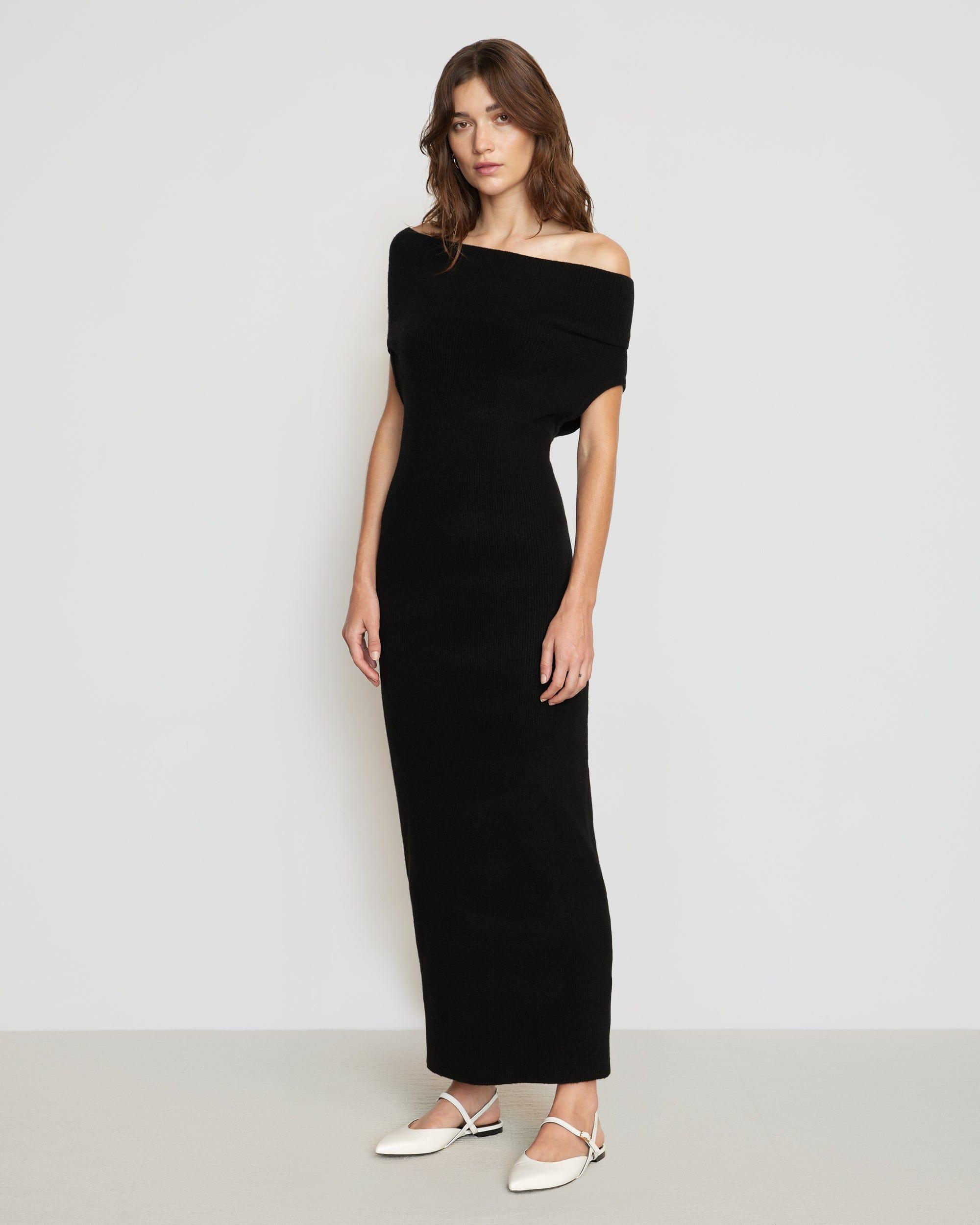 Micah Off-Shoulder Sweater Dress Product Image