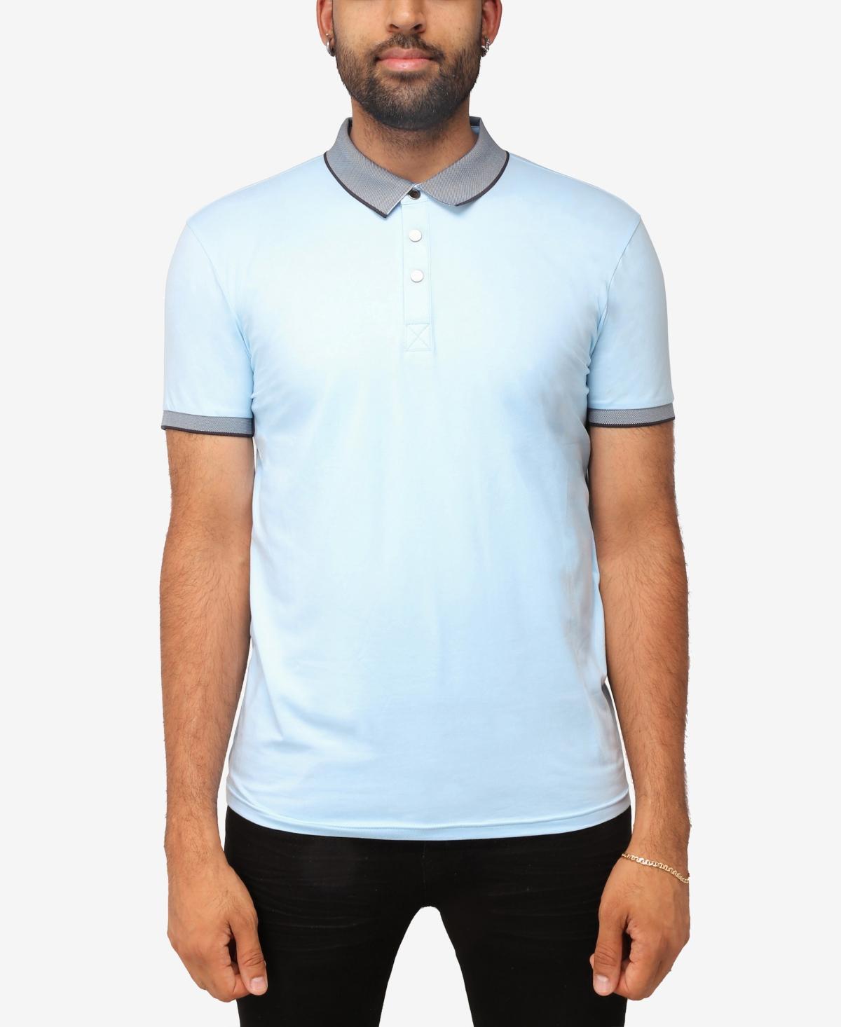 X-Ray Mens Basic Comfort Tipped Polo Shirt Product Image