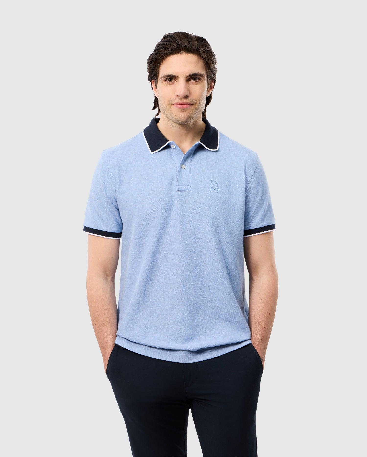 MENS WINDCREST PIQUE POLO SHIRT - B6K592C200 Male Product Image