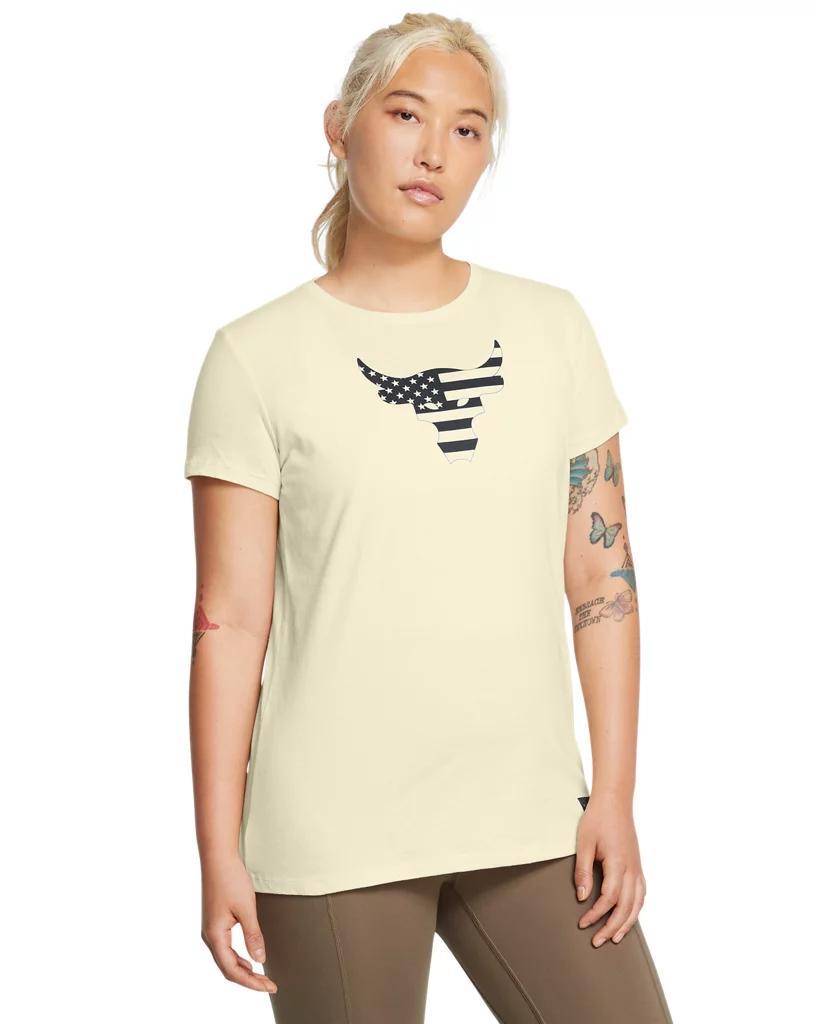 Women's Project Rock Freedom Bull Short Sleeve Product Image