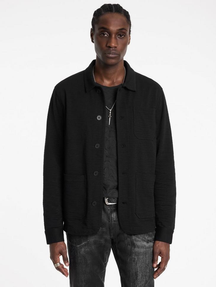 John Varvatos Kenmare Chore Jacket with Earth Texture Product Image