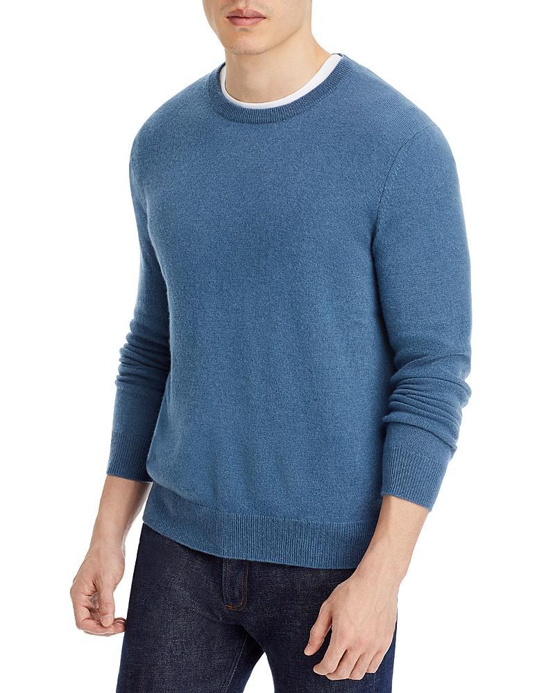 The Mens Store at Bloomingdales Coal Cashmere Crewneck Sweater - Exclusive Product Image