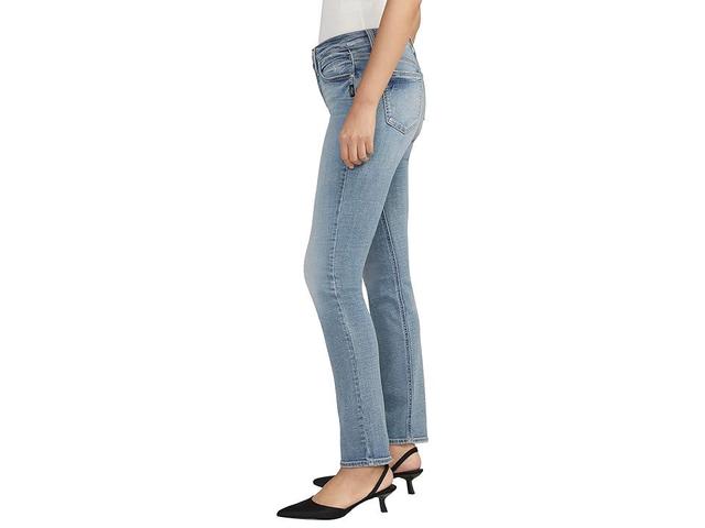 Silver Jeans Co. Suki Mid-Rise Straight Leg Jeans L93413EAE283 (Indigo) Women's Jeans Product Image