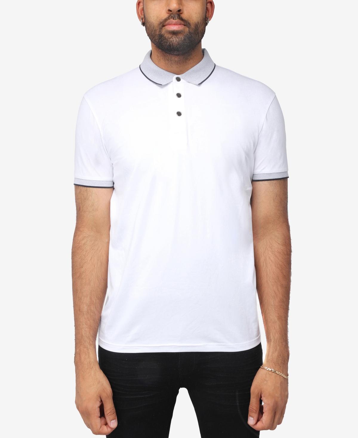 X-Ray Mens Basic Comfort Tipped Polo Shirt Product Image