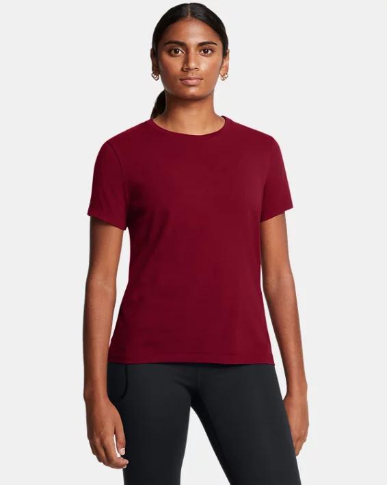 Womens UA Icon Charged Cotton Short Sleeve Product Image