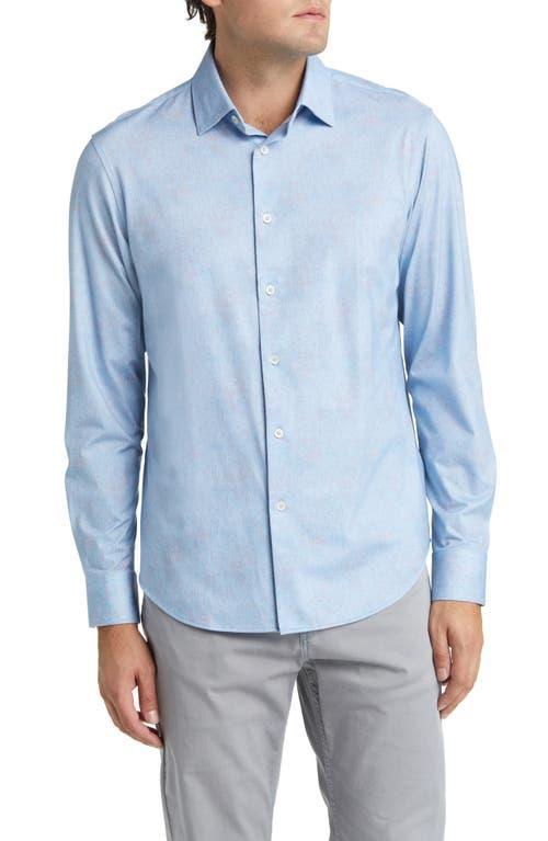 Bugatchi James OoohCotton Mlange Button-Up Shirt Product Image