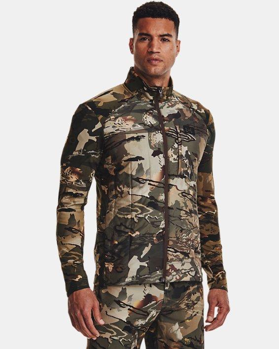 Mens UA Sprint Hybrid Camo Jacket Product Image