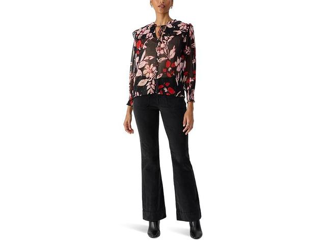 Sanctuary Winter Wish Blouse (Poinsettia) Women's Blouse Product Image