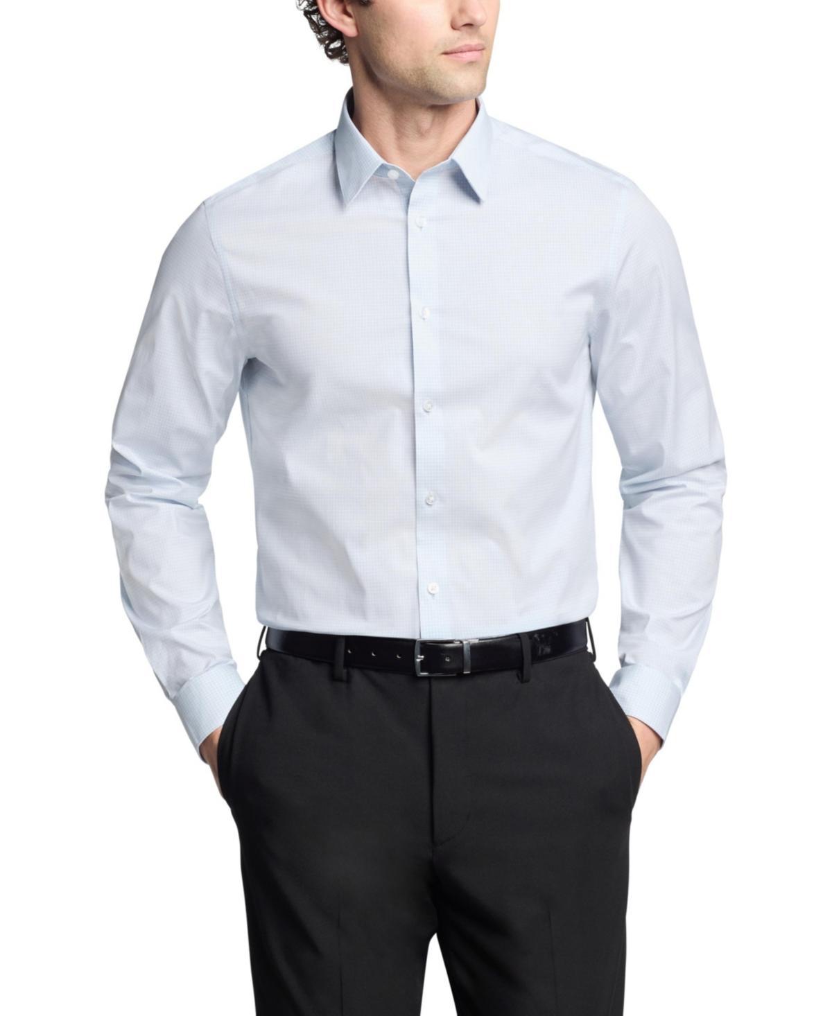 Calvin Klein Steel Mens Slim Fit Dress Shirt Product Image