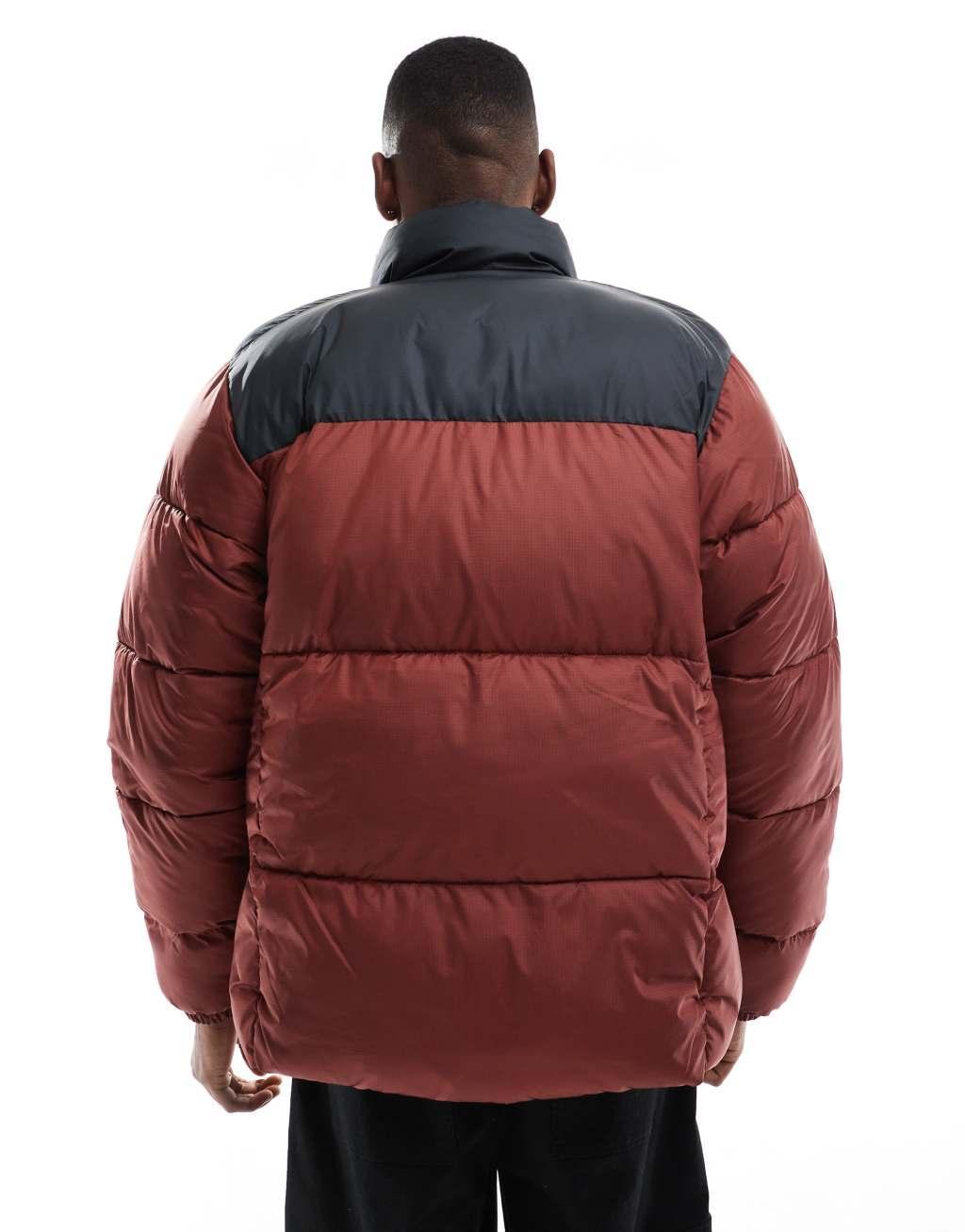 Columbia Puffect III jacket in burgundy Product Image