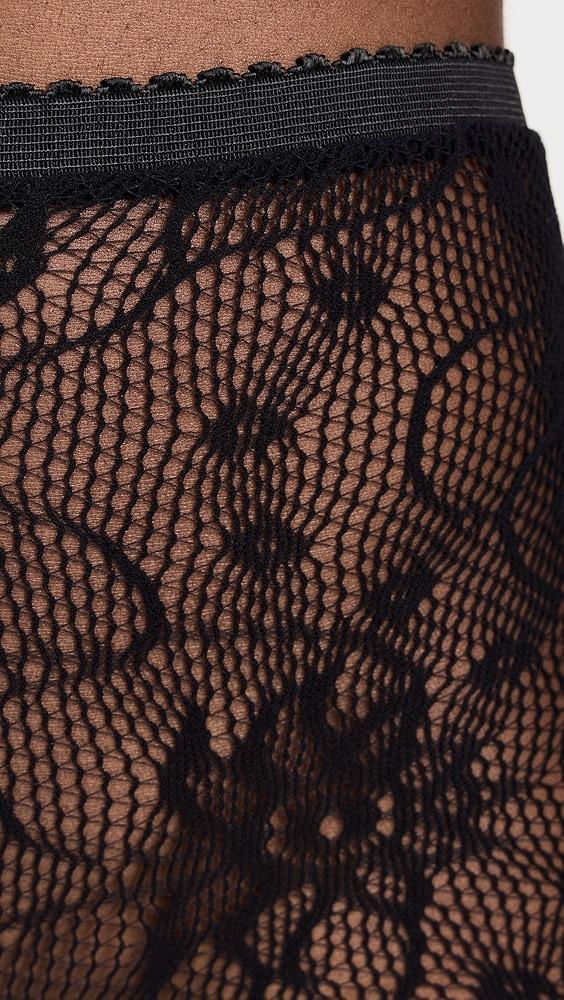 Stems Floral Fishnet Leggings | Shopbop Product Image