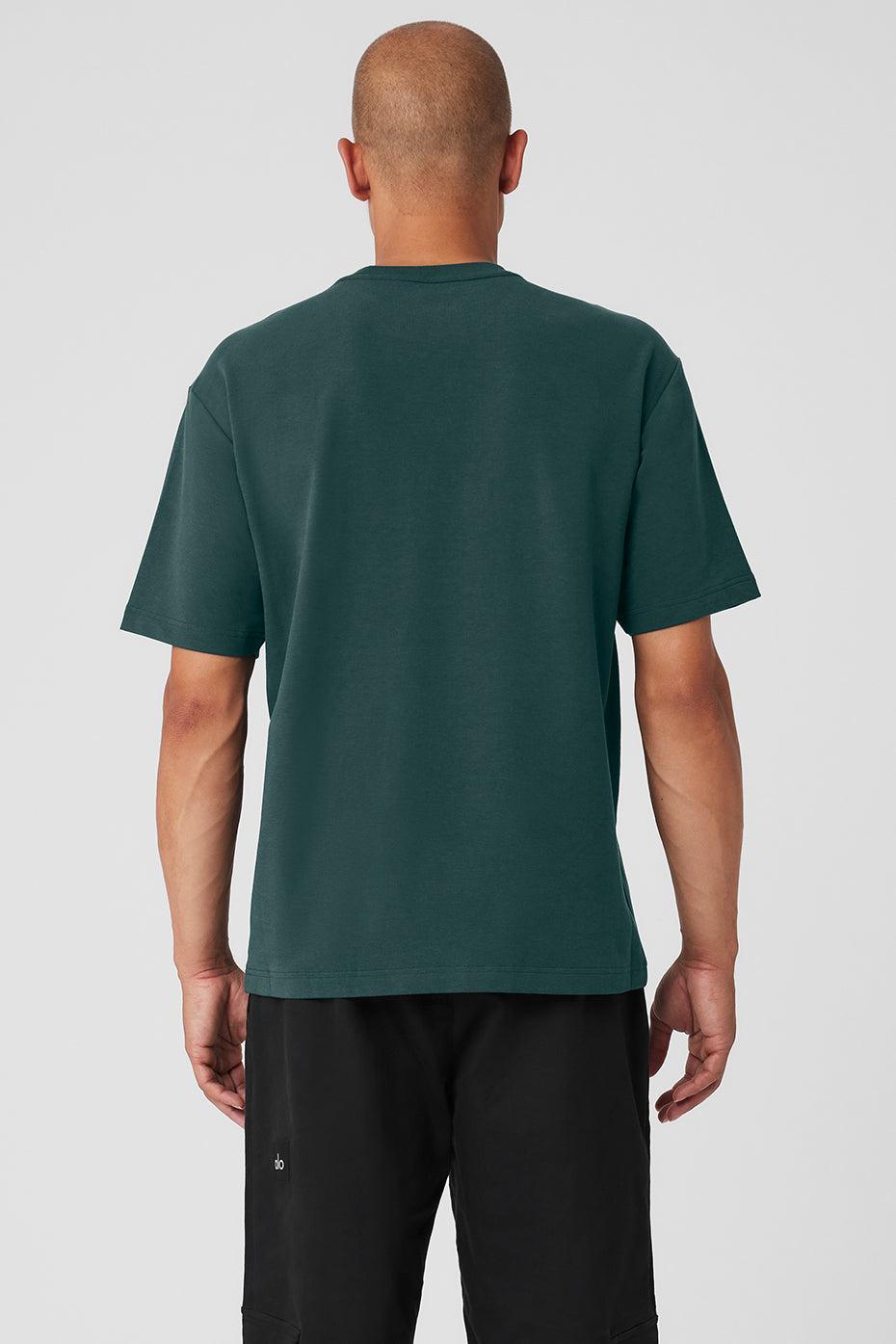 Double Take Short Sleeve - Midnight Green Male Product Image