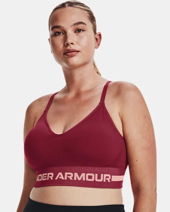 Women's UA Seamless Low Long Sports Bra Product Image