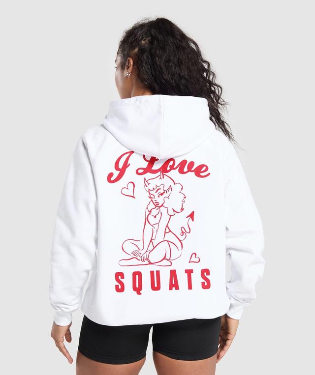 I Love Squats Hoodie Product Image